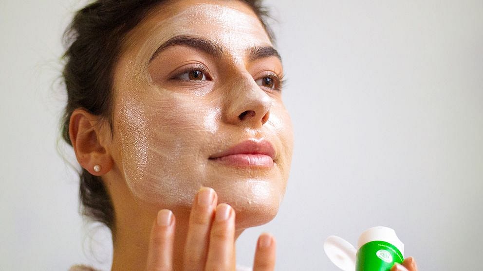 Hranjiva maska za lice sa Skin Food kremom